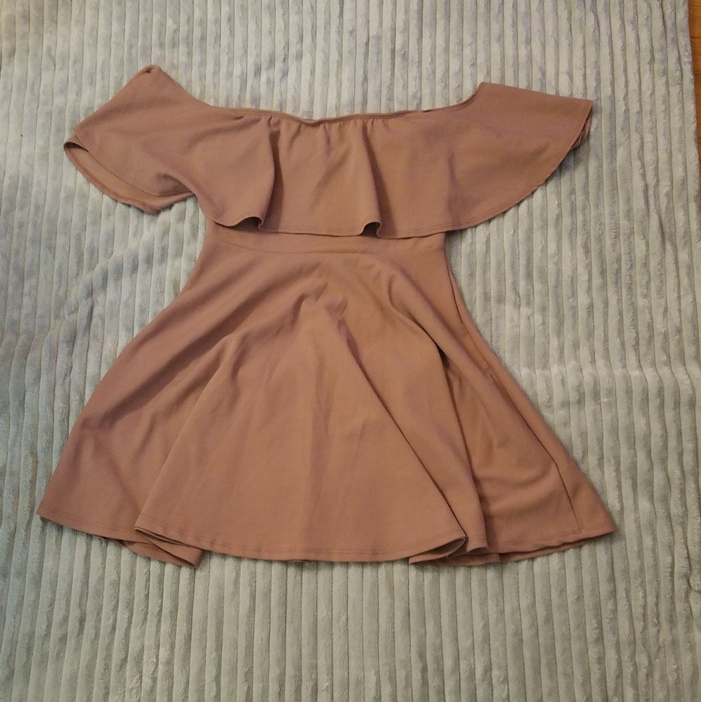 Off the shoulder dress